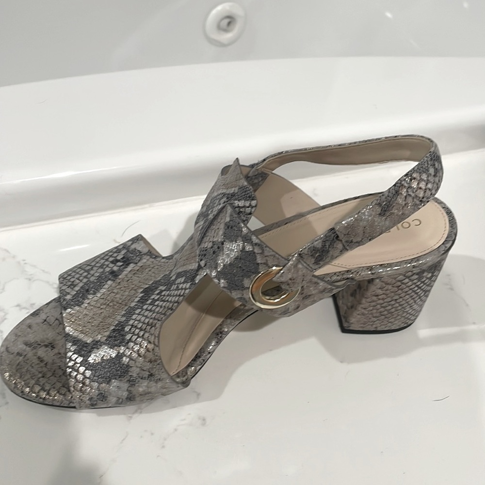 Cole Haan snake skin Sandals